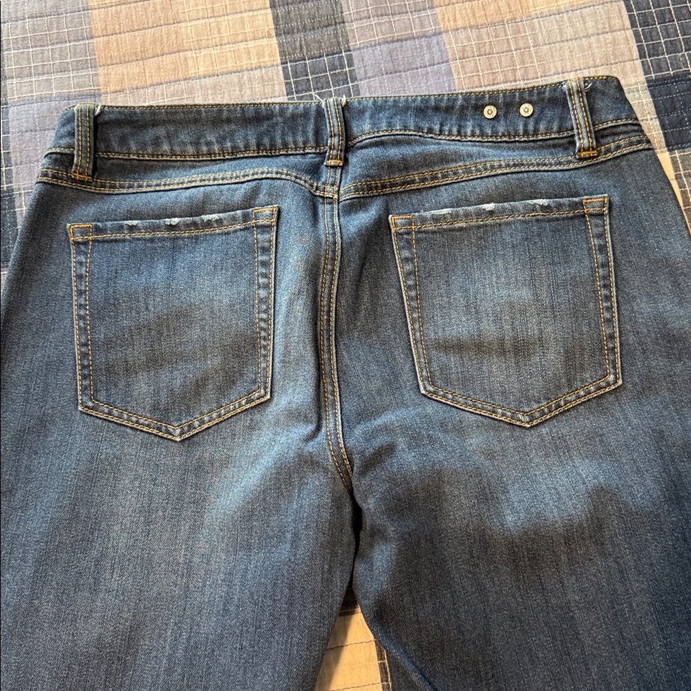 CAbi Women's Mid Blue Denim Jeans 10 - Picture 3 of 3